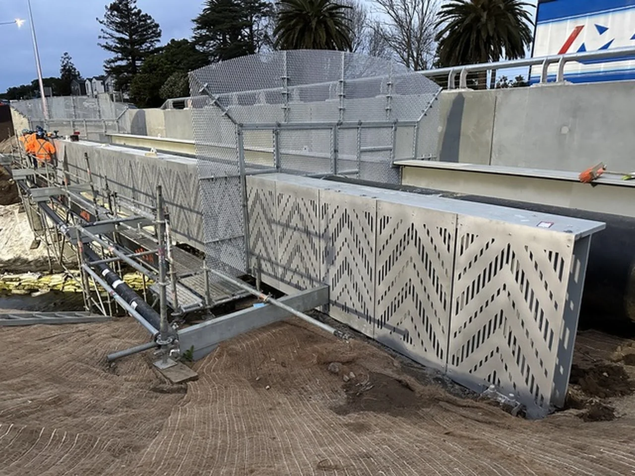 Bridge Panels, installation, 2024